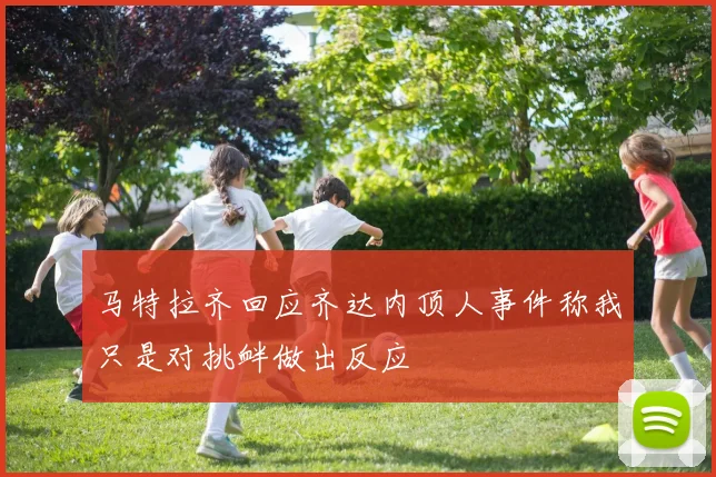 马特拉齐回应齐达内顶人事件称我只是对挑衅做出反应